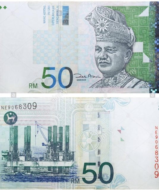 50 Malaysian Ringgit